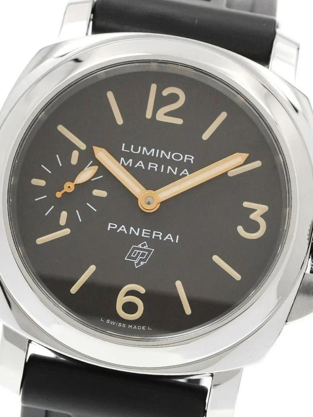 PANERAI Luminor Marina Logo Acciaio PAM00632 Hand Winding Men's Watch_956119